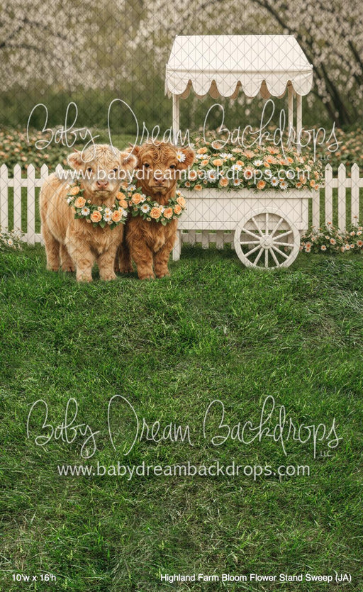 Highland Farm Bloom Flower Stand Sweep (JA)