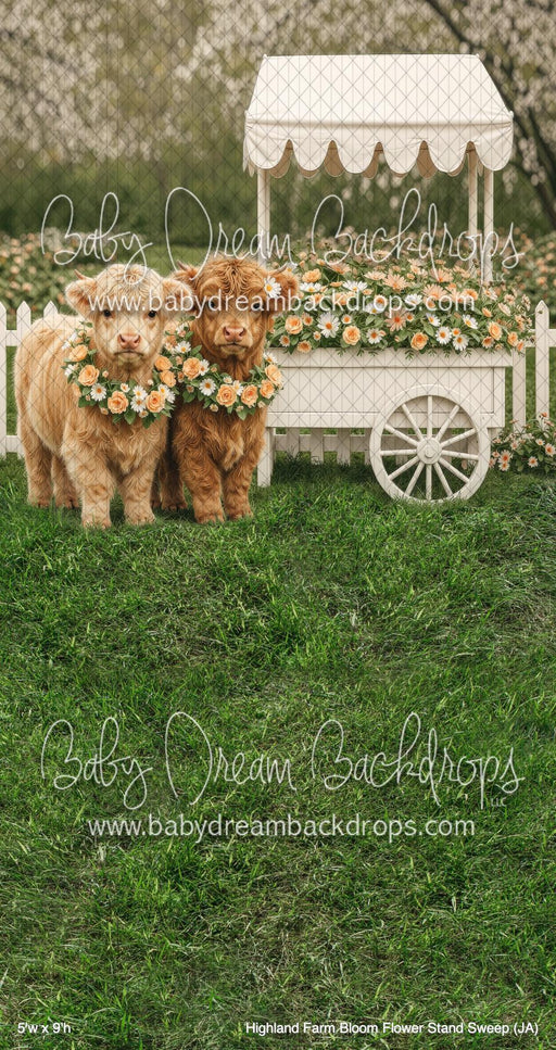 Highland Farm Bloom Flower Stand Sweep (JA)