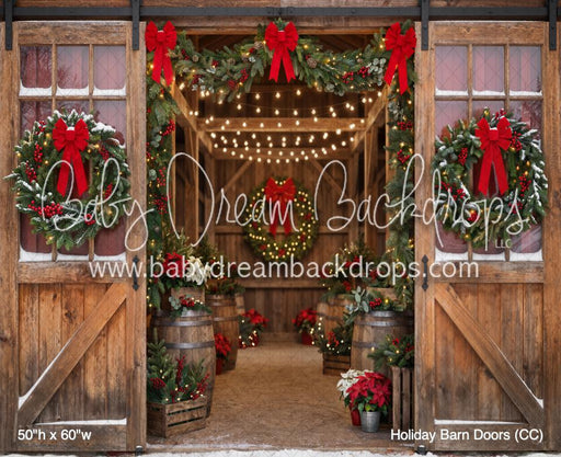 Holiday Barn Doors (CC)