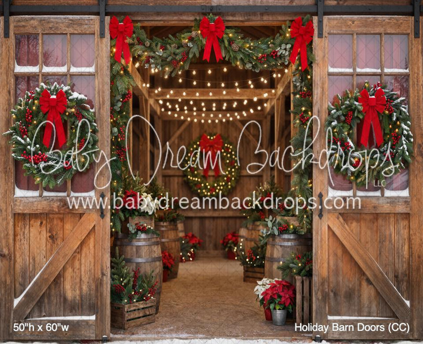 Holiday Barn Doors (CC)