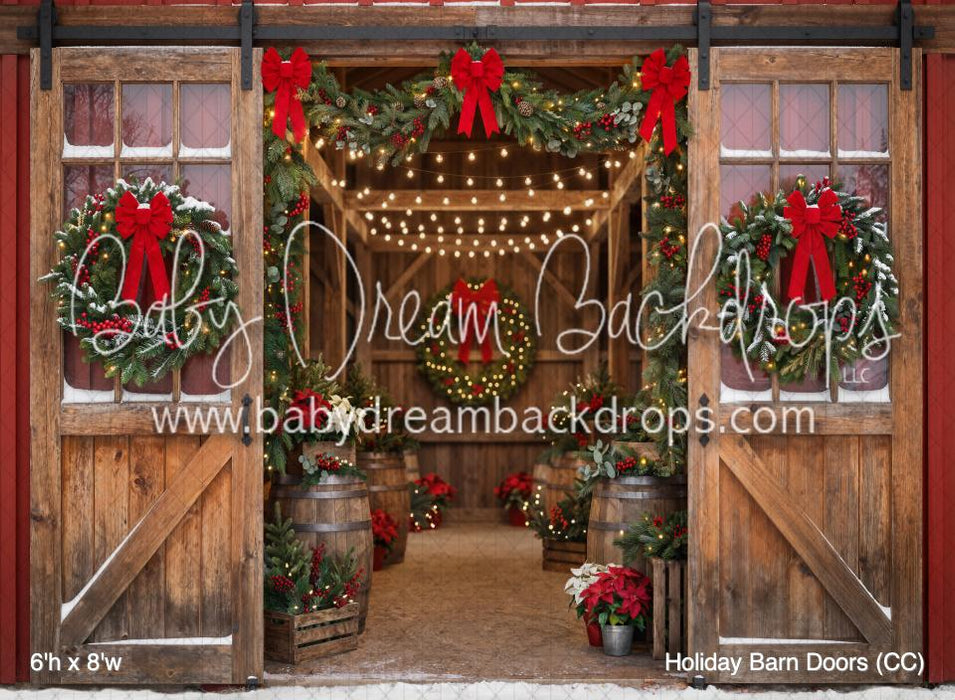Holiday Barn Doors (CC)