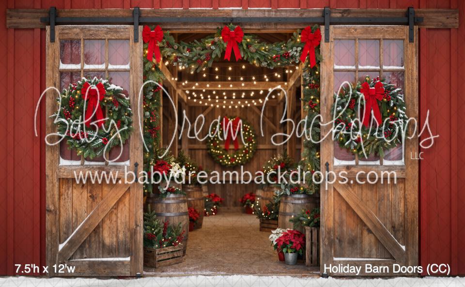 Holiday Barn Doors (CC)