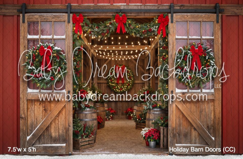 Holiday Barn Doors (CC)