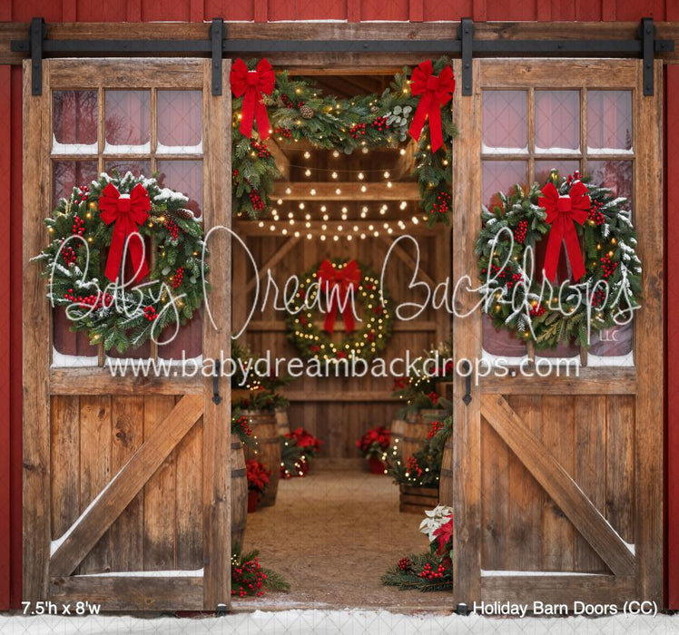 Holiday Barn Doors (CC)