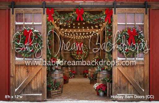 Holiday Barn Doors (CC)