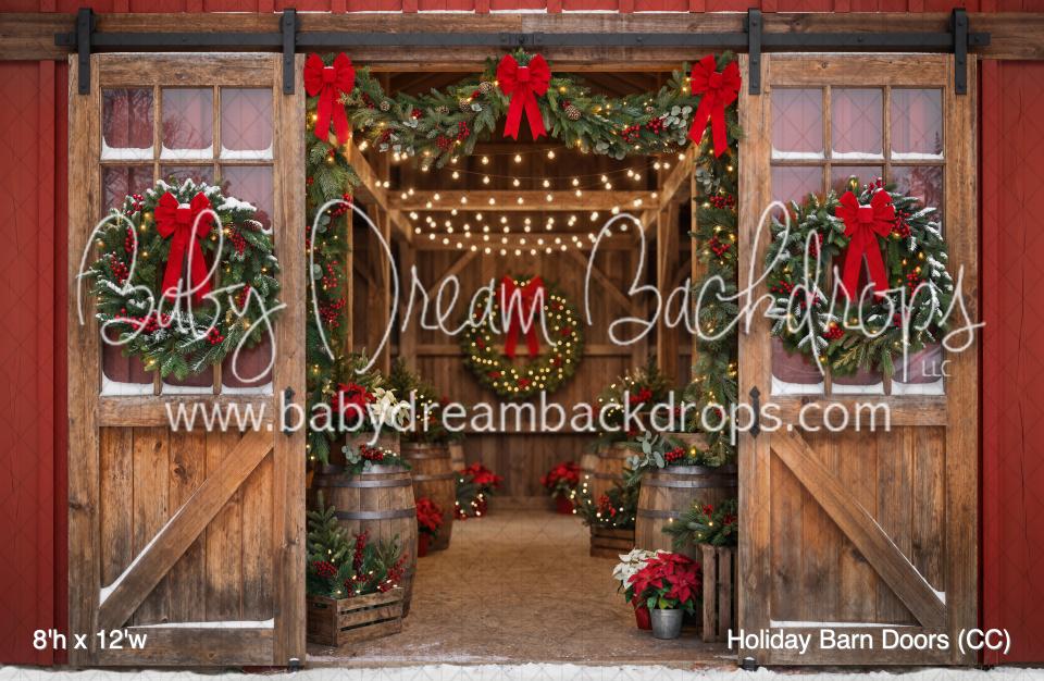 Holiday Barn Doors (CC)