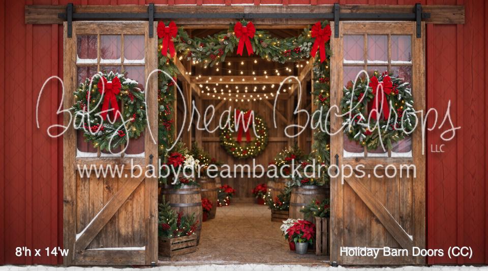 Holiday Barn Doors (CC)