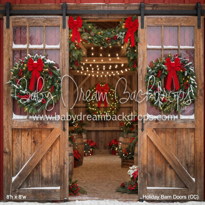 Holiday Barn Doors (CC)