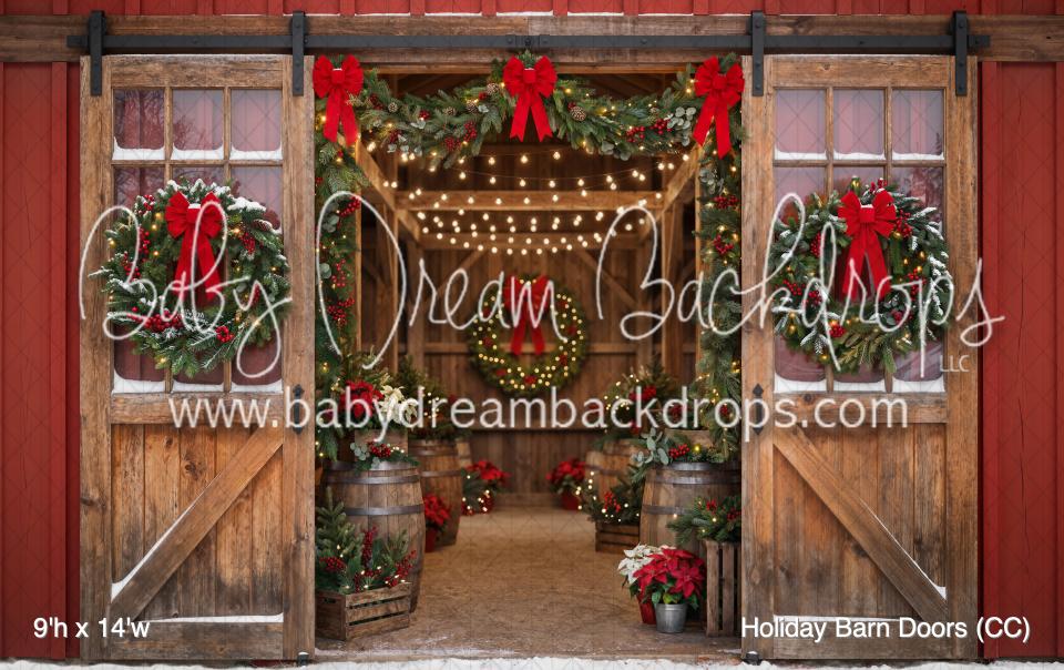 Holiday Barn Doors (CC)