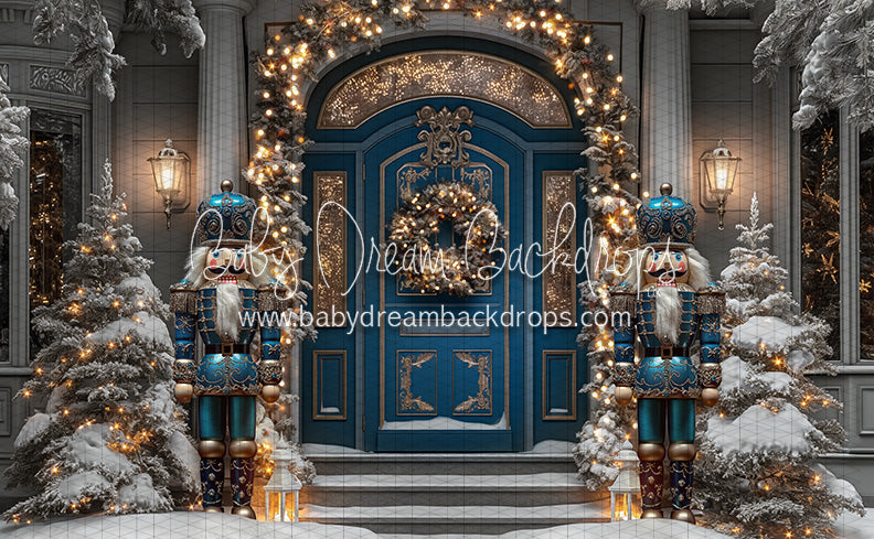 Holiday Blues Welcome Nutcrackers (JA)