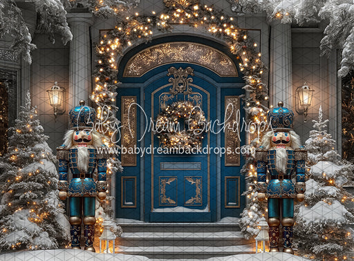 Holiday Blues Welcome Nutcrackers (JA)