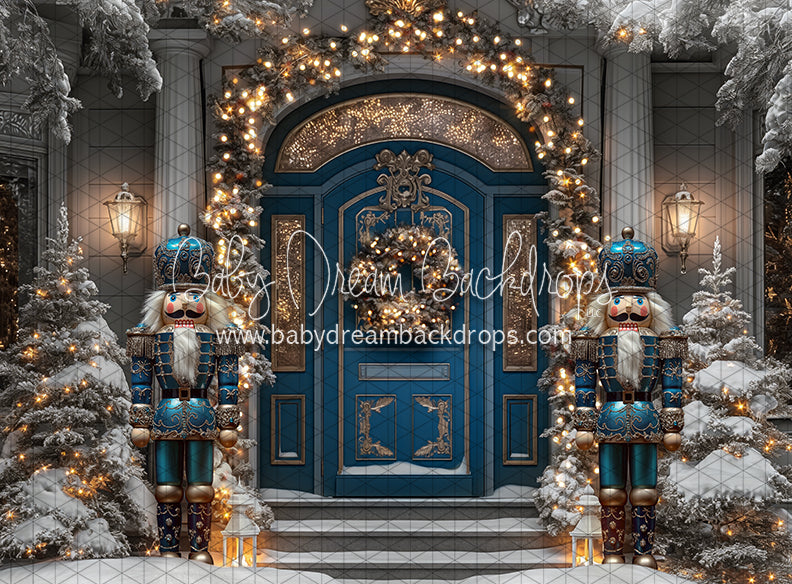 Holiday Blues Welcome Nutcrackers (JA)