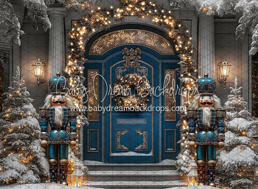 Holiday Blues Welcome Nutcrackers (JA)