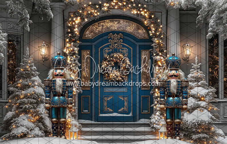 Holiday Blues Welcome Nutcrackers (JA)