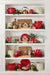 Holiday Bookcase Bright Believer Kitchen Skinny (CC)