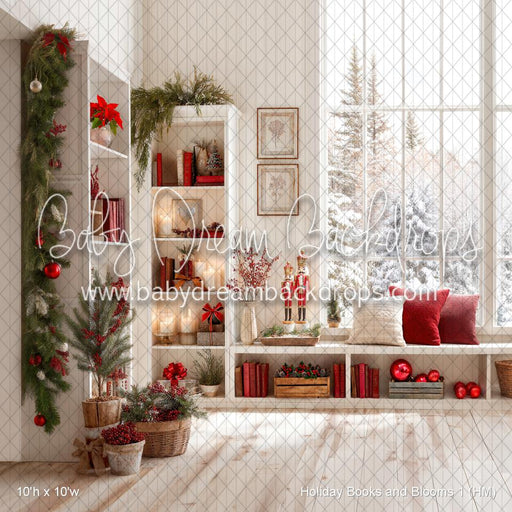 Holiday Books and Blooms 1 (HM)