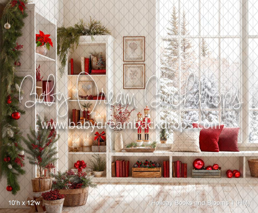 Holiday Books and Blooms 1 (HM)