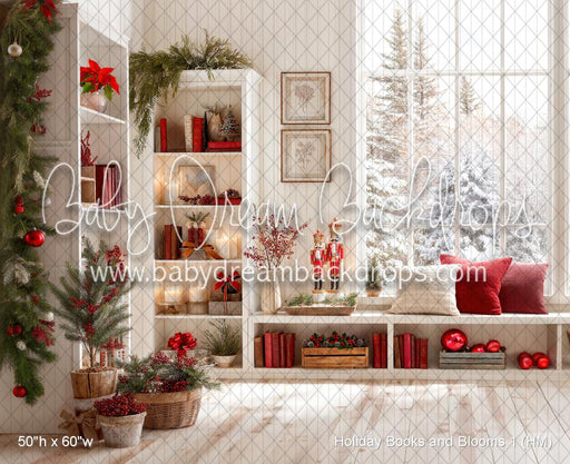 Holiday Books and Blooms 1 (HM)