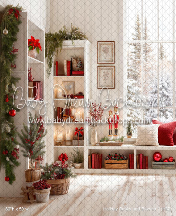 Holiday Books and Blooms 1 (HM)