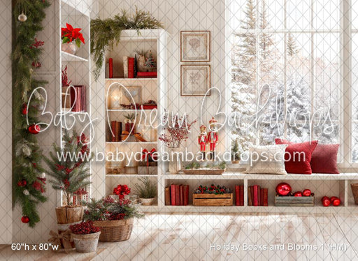 Holiday Books and Blooms 1 (HM)