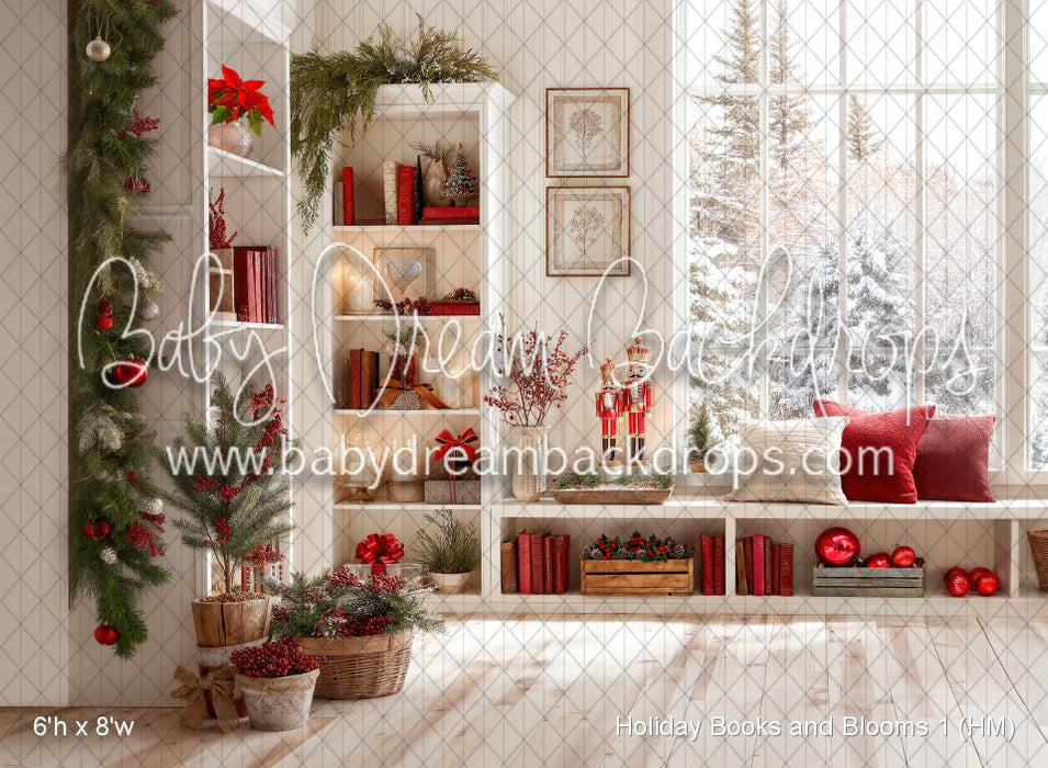 Holiday Books and Blooms 1 (HM)
