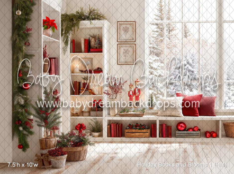 Holiday Books and Blooms 1 (HM)