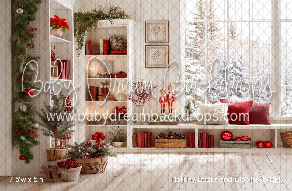 Holiday Books and Blooms 1 (HM)