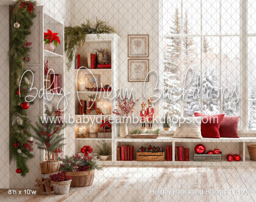 Holiday Books and Blooms 1 (HM)