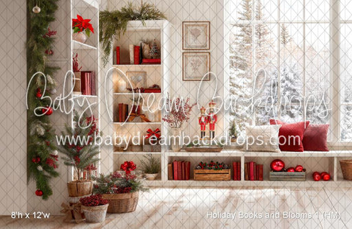 Holiday Books and Blooms 1 (HM)