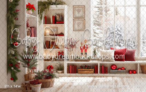 Holiday Books and Blooms 1 (HM)