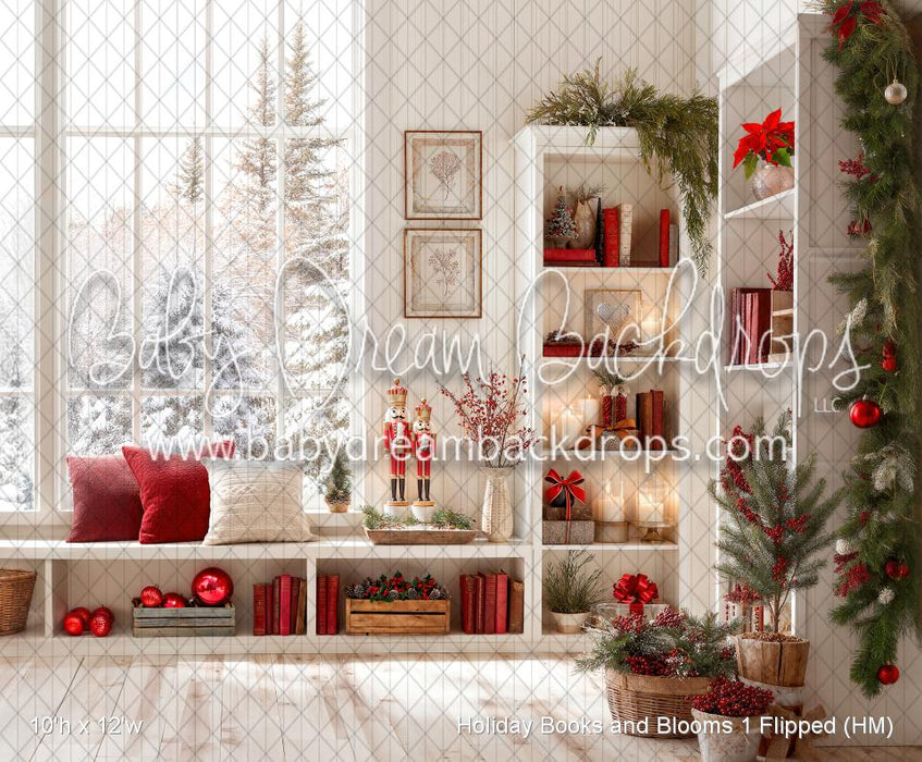 Holiday Books and Blooms 1 Flipped (HM)