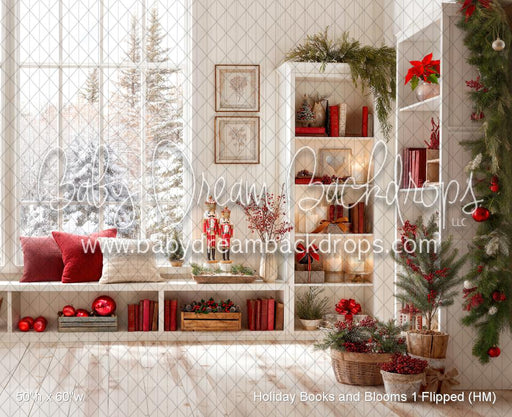 Holiday Books and Blooms 1 Flipped (HM)