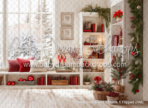 Holiday Books and Blooms 1 Flipped (HM)