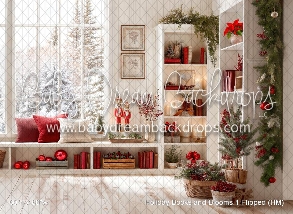 Holiday Books and Blooms 1 Flipped (HM)