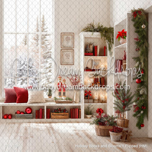 Holiday Books and Blooms 1 Flipped (HM)