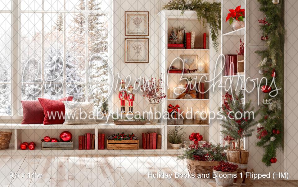Holiday Books and Blooms 1 Flipped (HM)