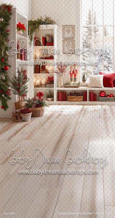 Holiday Books and Blooms 1 Sweep (HM)