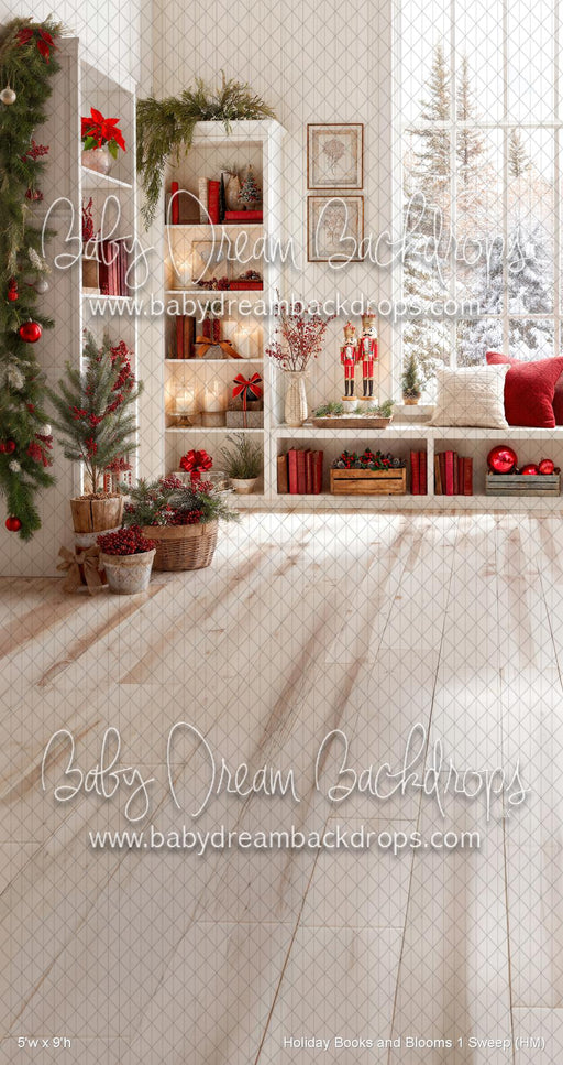 Holiday Books and Blooms 1 Sweep (HM)