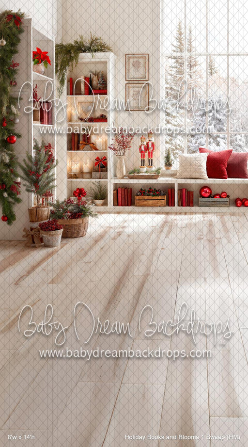 Holiday Books and Blooms 1 Sweep (HM)