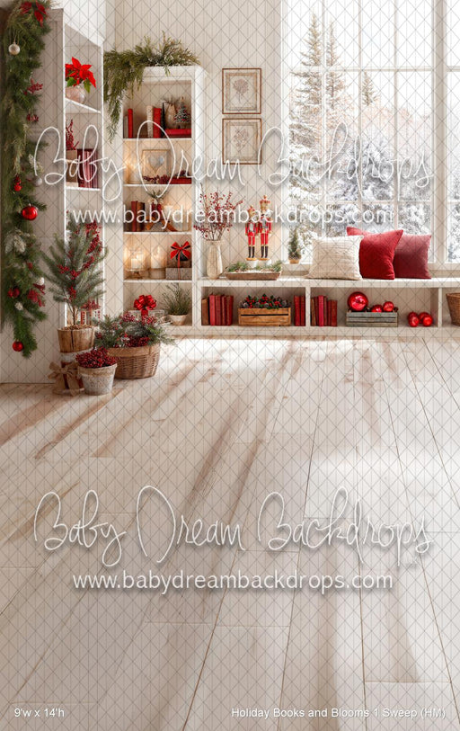Holiday Books and Blooms 1 Sweep (HM)