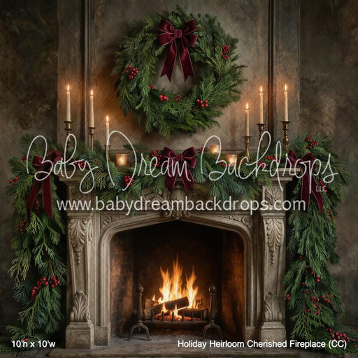 Holiday Heirloom Cherished Fireplace (CC)