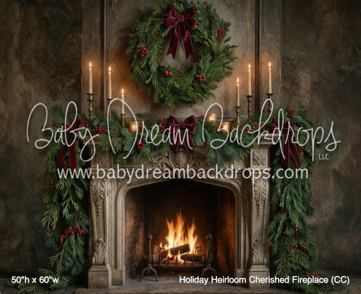 Holiday Heirloom Cherished Fireplace (CC)