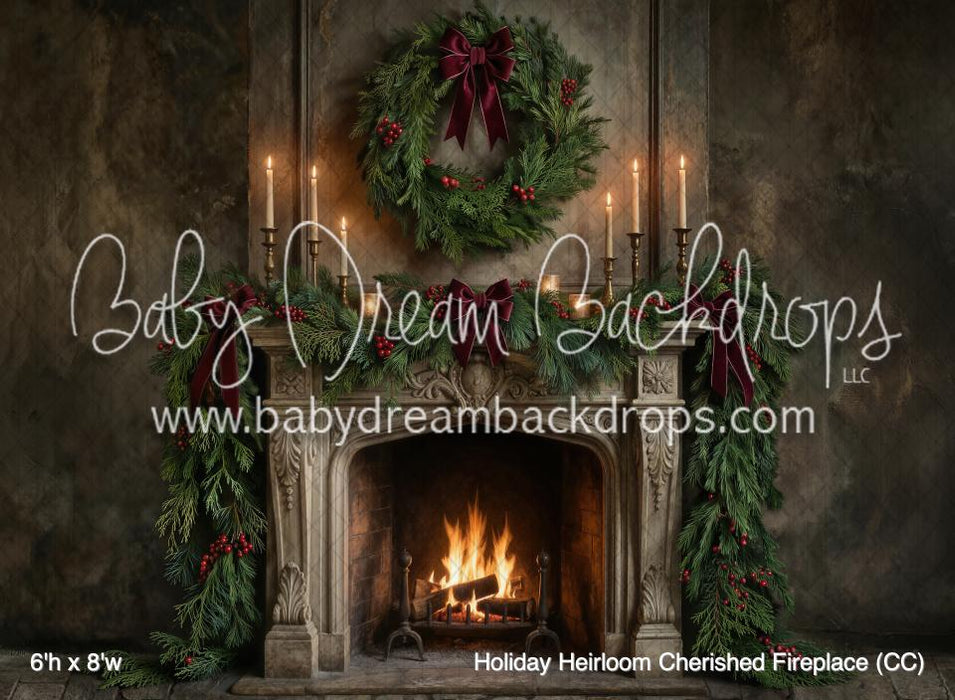 Holiday Heirloom Cherished Fireplace (CC)