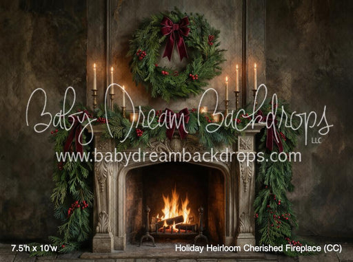 Holiday Heirloom Cherished Fireplace (CC)