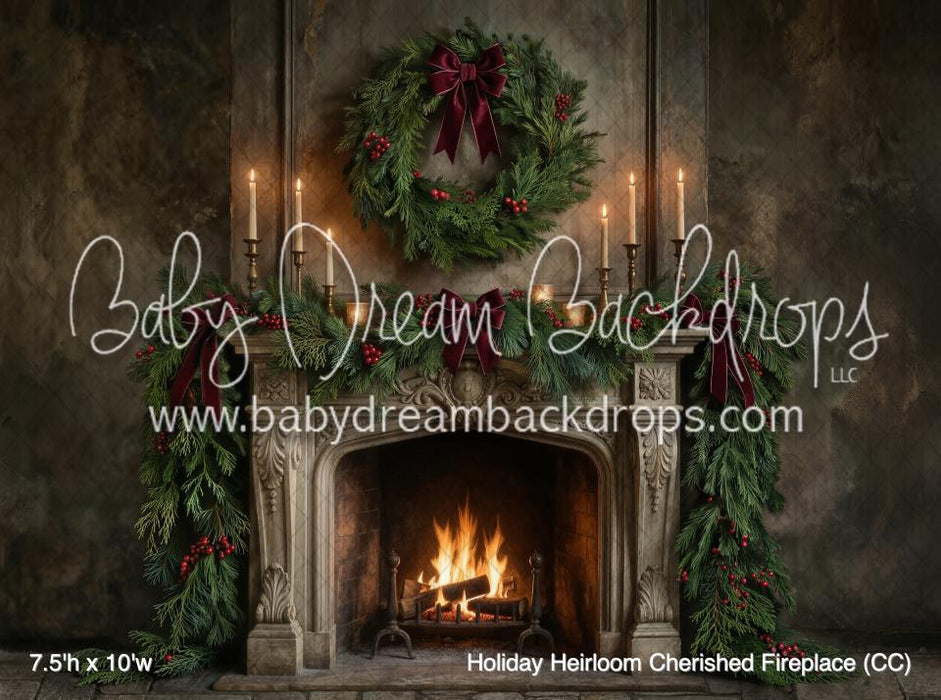 Holiday Heirloom Cherished Fireplace (CC)