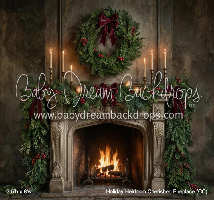 Holiday Heirloom Cherished Fireplace (CC)