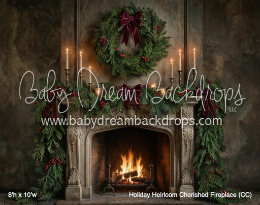 Holiday Heirloom Cherished Fireplace (CC)