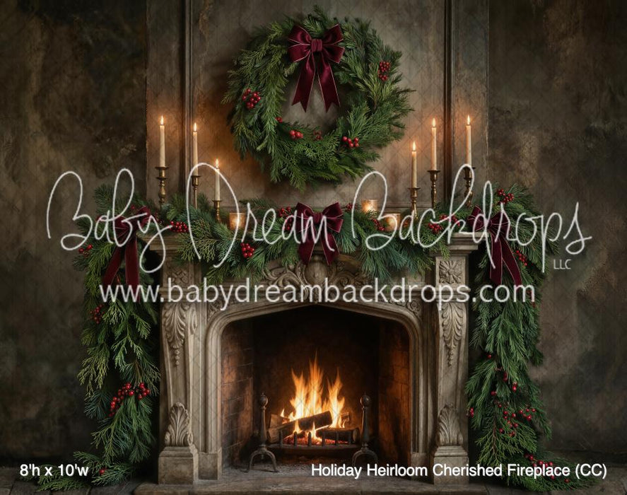 Holiday Heirloom Cherished Fireplace (CC)