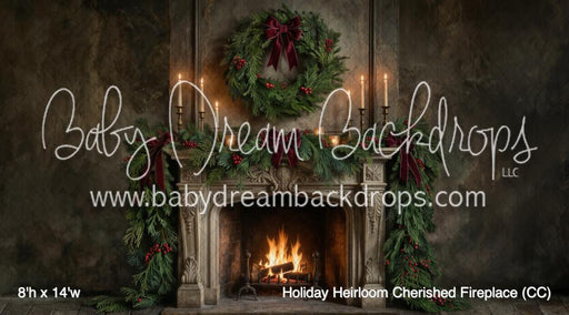 Holiday Heirloom Cherished Fireplace (CC)