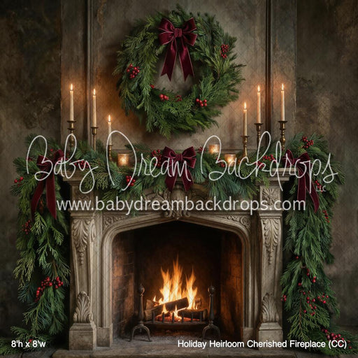 Holiday Heirloom Cherished Fireplace (CC)